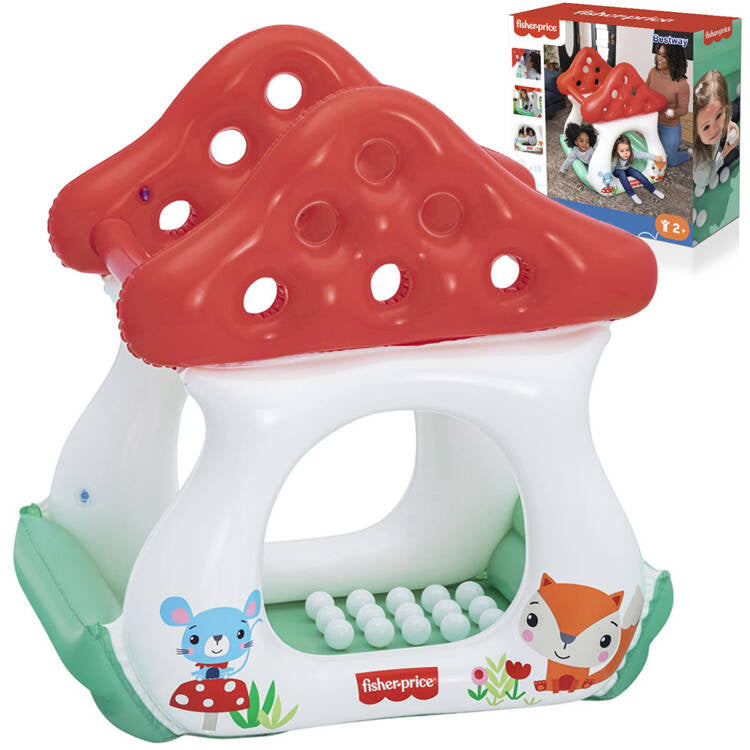 Fisher-Price Inflatable Mushroom Ball Pit Play House