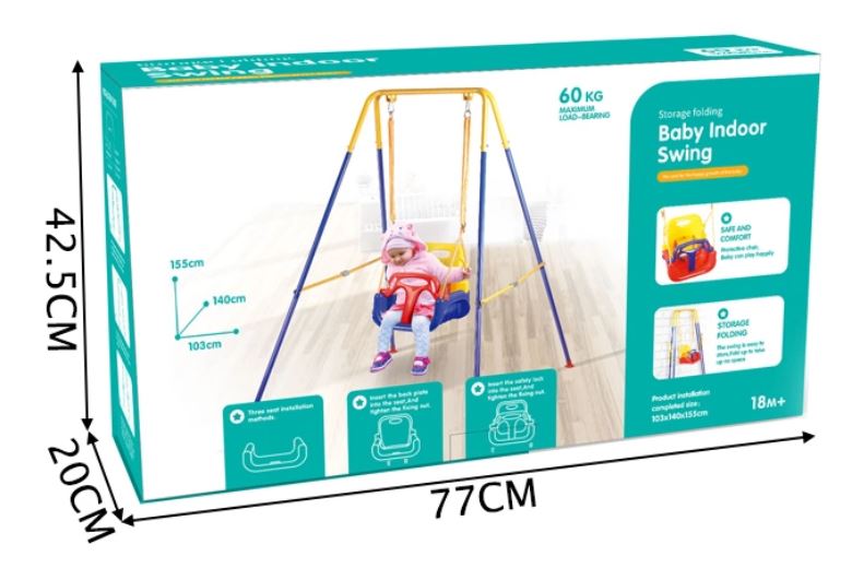 Baby Indoor Swing - Storage Folding (18M+)
