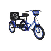 Rally Double Seat Sofa Tricycle 16 Inch - Children's Tricycle