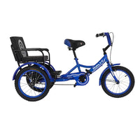 Rally Double Seat Sofa Tricycle 16 Inch - Children's Tricycle