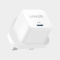 Anker power adapter on a light gray background qatar price