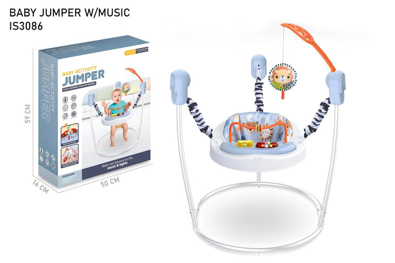 Baby Activity Jumper with Music - Safari Adventure