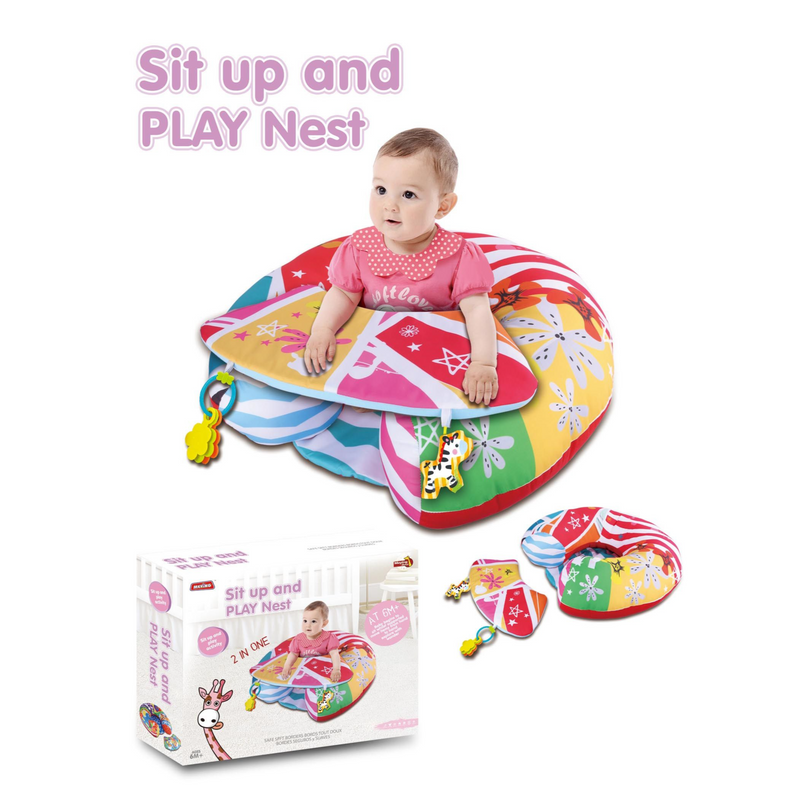 BABY CHAIR "Sit up and PLAY Nest" which is a 2-in-1