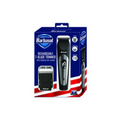 Barbasol rechargeable trimmer packaging with American flag design on a white background qatar price