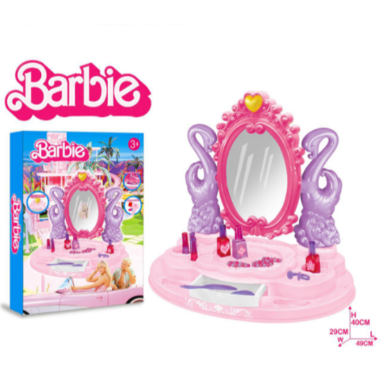 Barbie's Dream Vanity: Ultimate Beauty & Princess Dress-Up Play Set