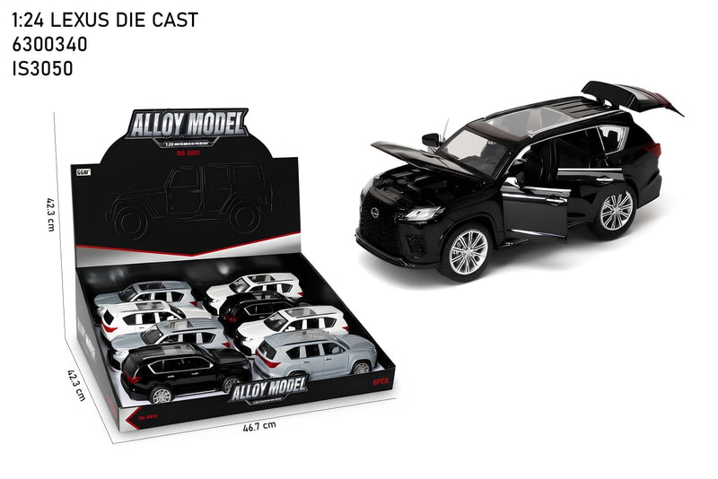 1:24 Lexus SUV Die Cast Model
