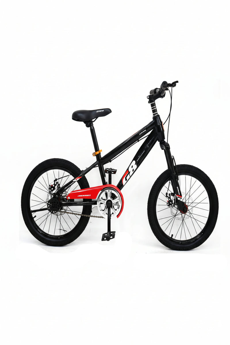 Premium G8 Kids Mountain Bicycle 20 Inch – Black & Red