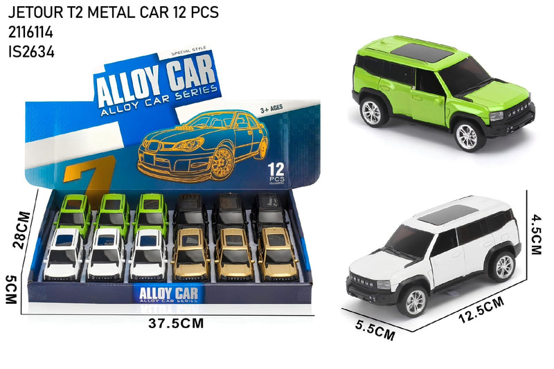 Jetour T2 Alloy Car Series - Metal SUV