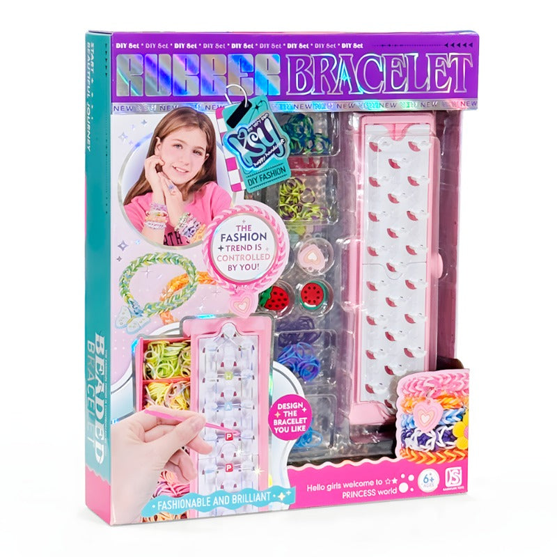 DIY Bracelet Making Kit - Complete Jewelry Craft Set for Girls Ages 6+