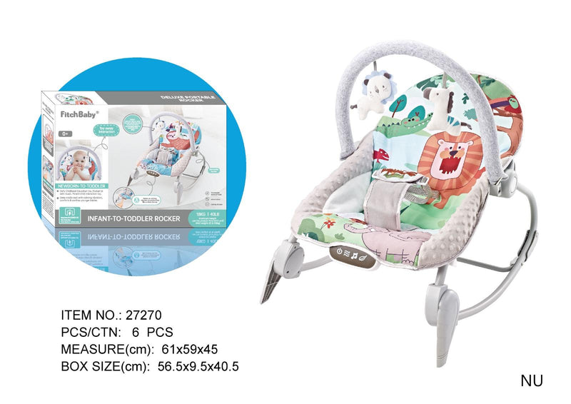 FitchBaby Infant-to-Toddler Rocker - Safari Friends