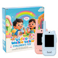 Children's walkie talkie toy with colorful packaging featuring cartoon characters QATAR PRICE
