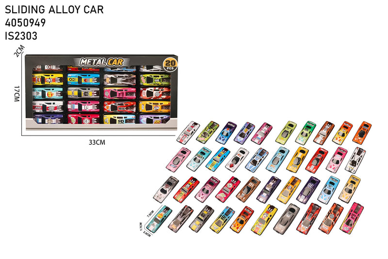 Metal Car Sliding Alloy Car Set