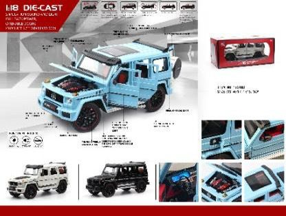 Mercedes-Benz G-Class Die-Cast Model 1:18 Scale - Premium Edition with Opening Parts