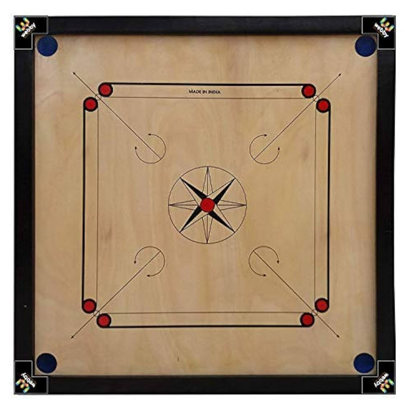 لوحة كاروم هندية 30 × 30 بوصة