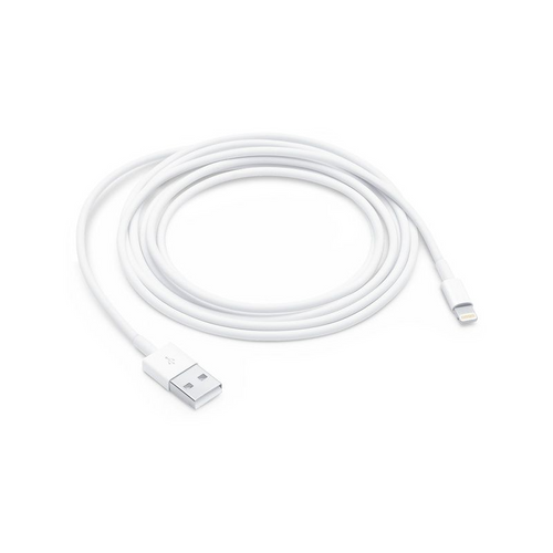 Feature,English Keyword,Arabic Keyword
Brand,Apple / Genuine Apple,أبل / أبل الأصلي
Cable Length,2 Meters / 2m,٢ متر / بطول ٢ متر
Connectivity,USB to Lightning,من يو إس بي إلى لايتنينج
Key Use,Sync & Charge,شحن ومزامنة بيانات
Location Tag,Doha / Qatar Delivery,الدوحة / متوفر في قطر