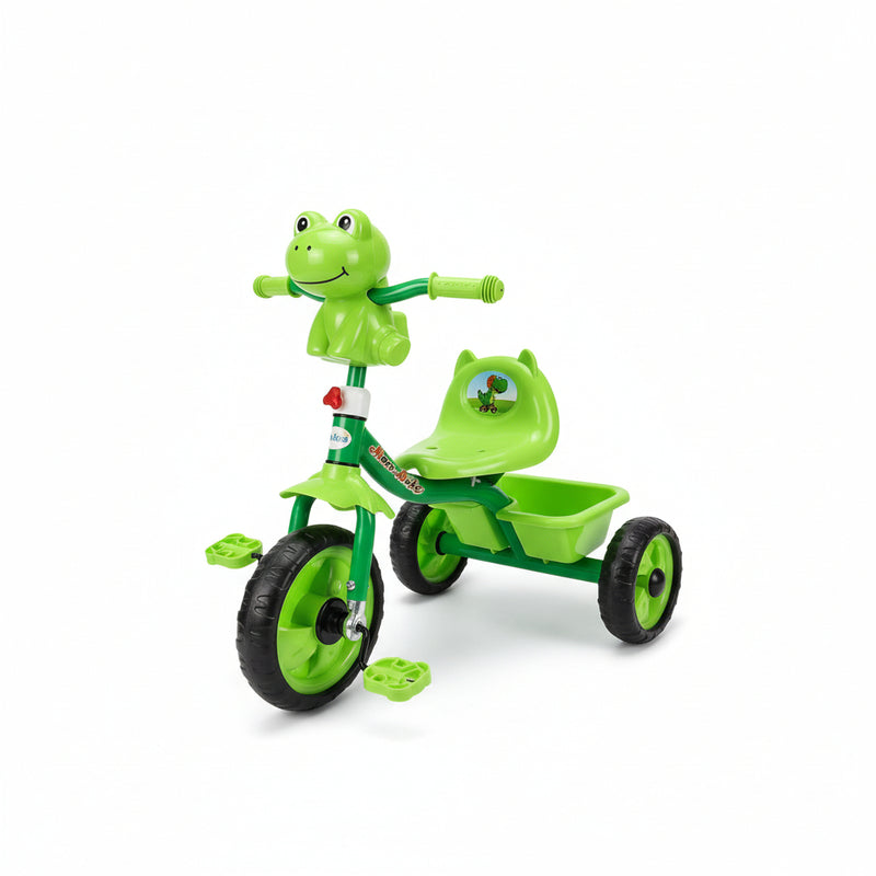 Kids Frog Tricycle – Green Frog Character Ride-On Bike for Toddlers