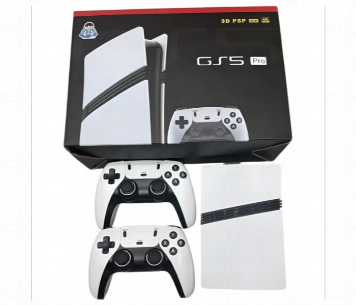 GJ5 Pro Gaming Console with 2 Controllers - 3D PSP