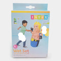 Intex inflatable toy packaging with cartoon characters on a white background QATAR PRICE