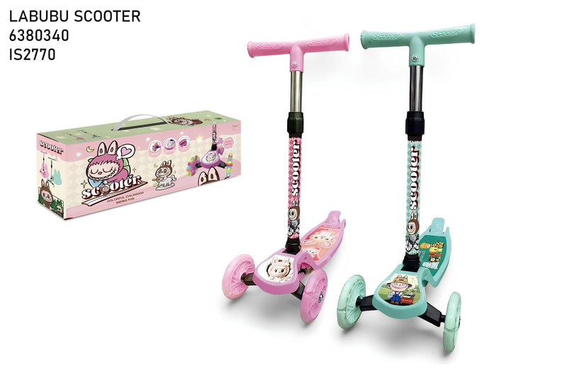 Labubu Kids Scooter  - 3-Wheel Character Kick Scooter