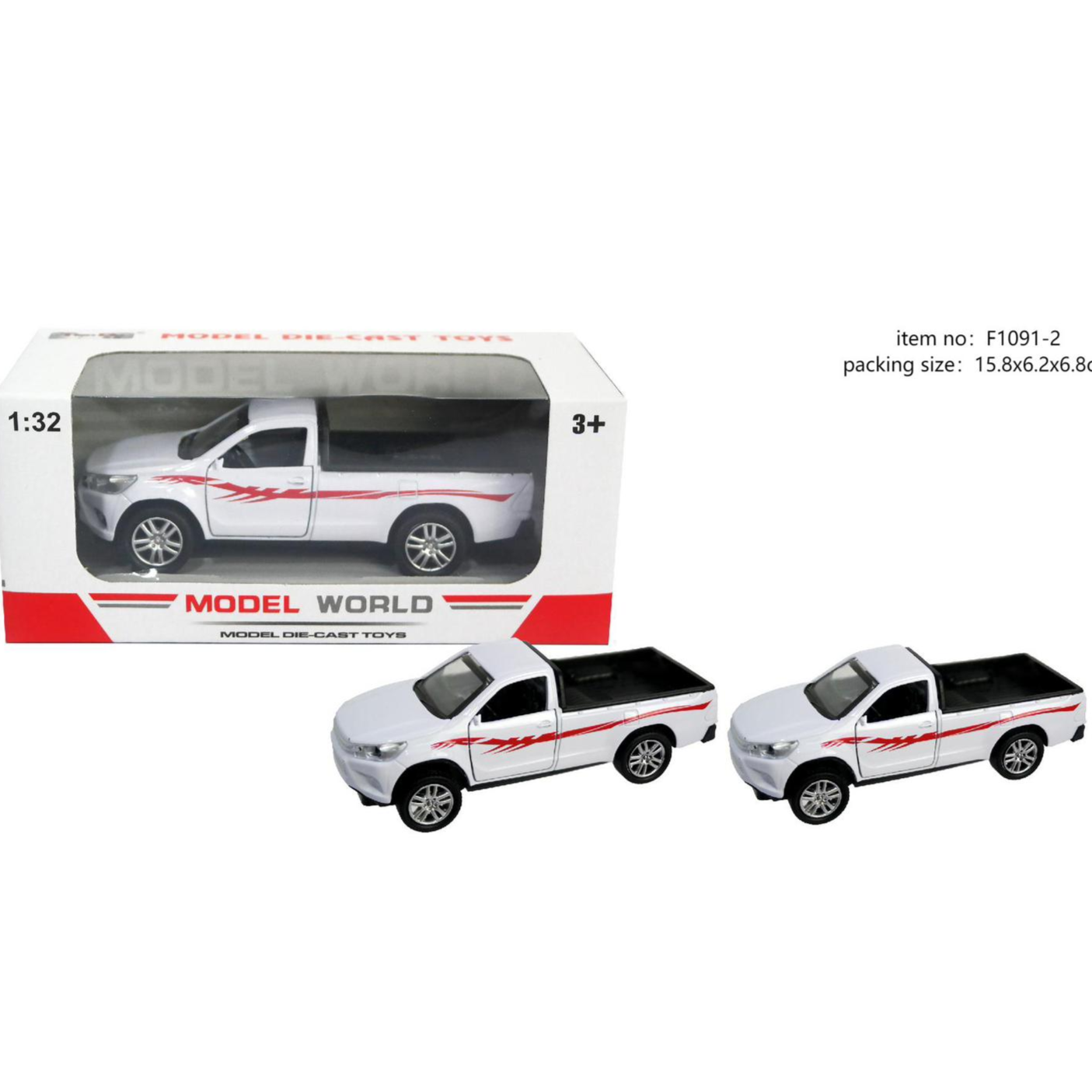 Model truck with packaging and additional truck on a white background Price Qatar