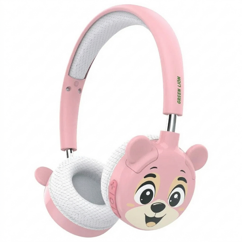 GK-500 Kids Wireless Headphone - Pink Bear Edition