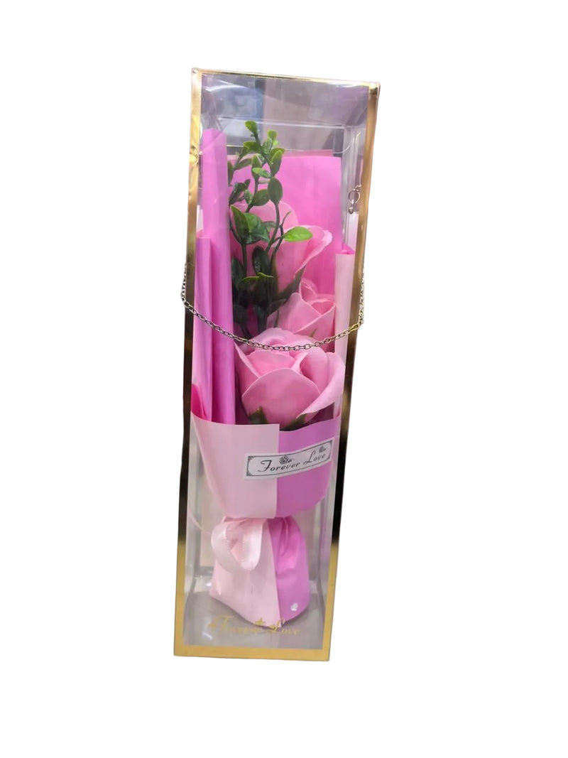 Forever Love Soap Rose Bouquet - Gift Box