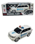 Police SUV Model Car 1:20 Scale with LED Lights & Siren - Kids Toy | Fasworld QATAR PRICE
