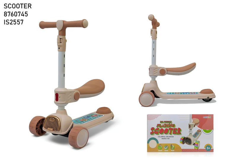 5-in-1 Convertible Kids Scooter - Multi-Mode Ride-On