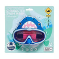 Shark-themed swim mask in packaging with 'Coconut Grove' branding QATAR PRICE