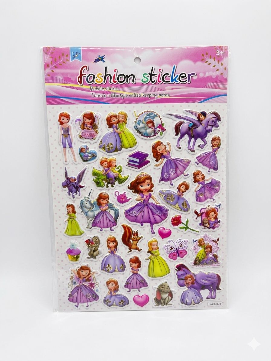 Sofia the First Stickers Qatar - Disney Princess Fashion Stickers