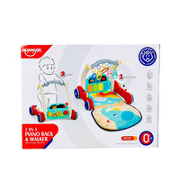 Specification,Details / التفاصيل,المواصفات
Product Name,2-in-1 Piano Rack & Walker,اسم المنتج
Brand,Huanger,العلامة التجارية
Target Age,0+ Months,العمر المناسب
Functions,Piano Rack (Floor Play) & Baby Walker,الوظائف
Education,"Visual, Auditory, & Limb Training",التعليم
Special Feature,Detachable components for versatile play,ميزة خاصة