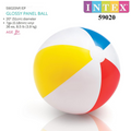 Specification,Details / التفاصيل,المواصفات
Product Name,Intex Glossy Panel Ball,اسم المنتج
Brand,Intex,العلامة التجارية
Model Number,59020NP/EP,رقم الموديل
Diameter,"20"" (51cm)",القطر
Material,7ga (0.18mm) Vinyl,المادة المصنعة
Target Age,3+ Years,العمر المناسب