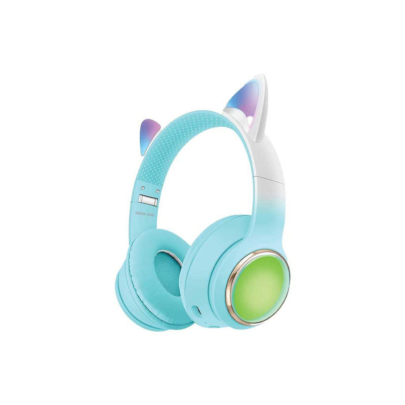 GK-400 Kids Wireless Headphone - Green Lion