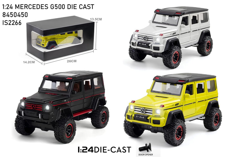 1:24 Mercedes G500 4x4² Die Cast Model