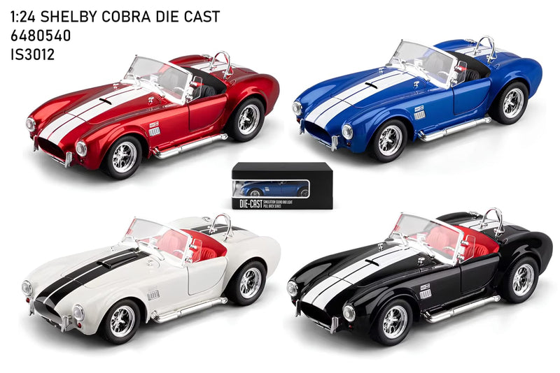 1:24 Scale Shelby Cobra Die-Cast