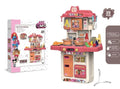 OMG Kitchen Playset - 35 Pieces Pretend Play Set with Light & Sound