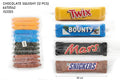 Chocolate Bar Squishy Toys - 12 Piece Set | Stress Relief Fidget Toys