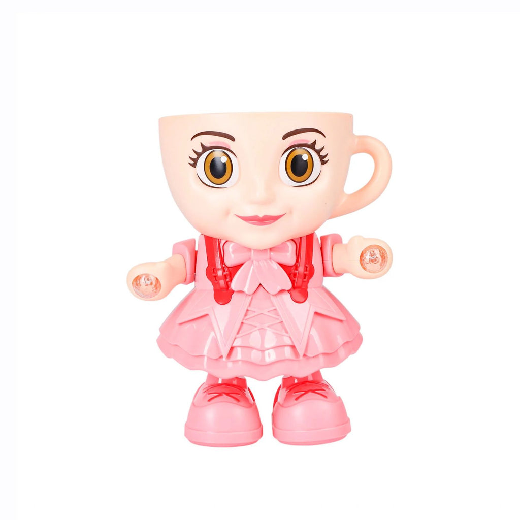 Dancing Coffee Cup Character Toy - Musical Interactive Latte Art Figure