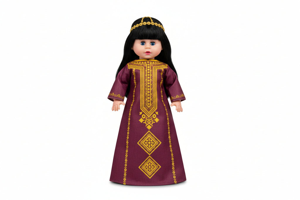Qaranqao Qarqee Traditional Doll - Cultural Heritage Doll in Traditional Dress | Ages 3+