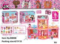 LOL Surprise JK Doll House Playset 102 PCS - 25+ Surprises (3+)