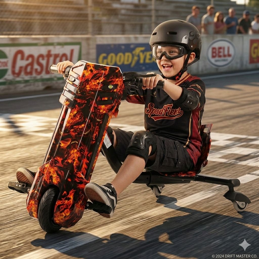 Drift Electric Scooter 36 V BIG With Safety Gear – Thrill Meets Safety