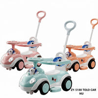Kids Ride-On Car with Push Handle - Tolo Car Qatar