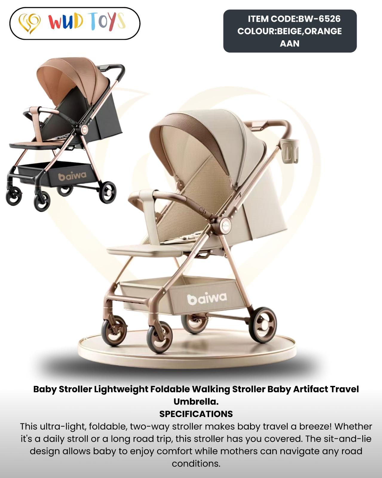 Baiwa Lightweight Foldable Baby Stroller - Travel Umbrella Stroller Qatar