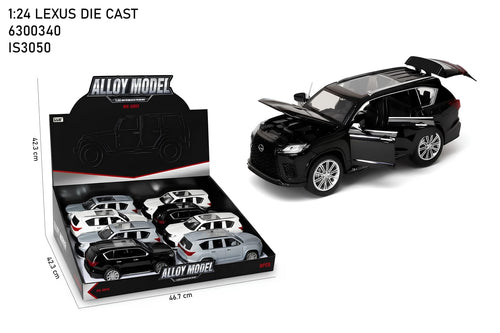1:24 Lexus SUV Die Cast Model