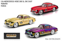 Mercedes-Benz 300 SL Die-Cast Model Car 1:24 Scale - Gullwing Classic Edition