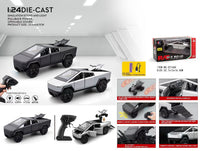 Tesla Cybertruck RC Die-Cast Model 1:24 Scale - Remote Control Off-Road Edition
