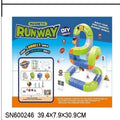 Magnetic Runway Track Building Set - Snap, Connect, Build