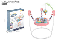 Baby Activity Jumper with Music - Pink Woodland