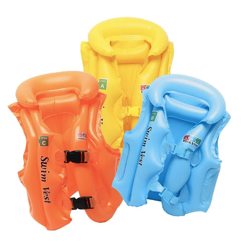 Kids Inflatable Swim Vest – Safety Float Jacket