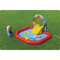 Bestway Marvel Avengers Assemble Inflatable Play Center with Slide - Ages 2+